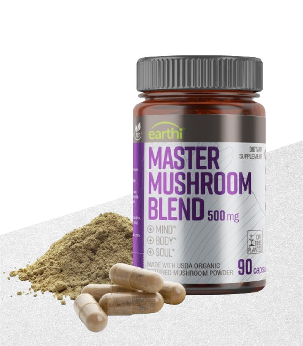 Earthi Master Mushroom Blend Capsules