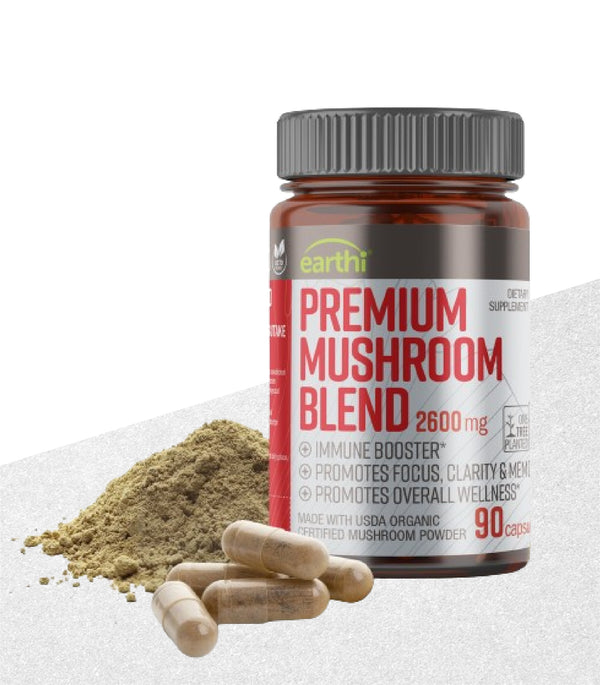 Earthi Premium Mushroom Blend Capsules