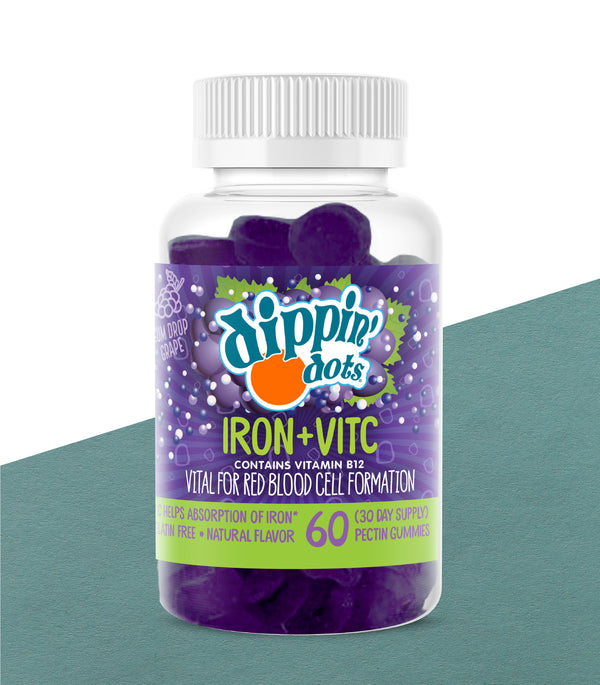 Dippin' Dots Iron+Vitamin C Gummy