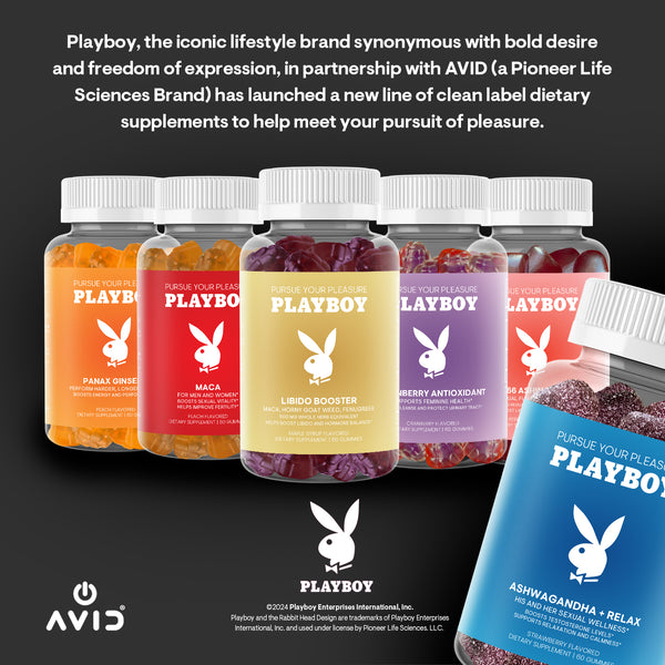 Playboy Ashwagandha + Relax  Gummies
