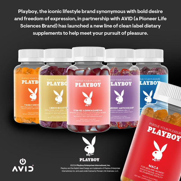 Playboy Maca Gummies for Men & Women